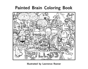 Painted Brain Coloring book